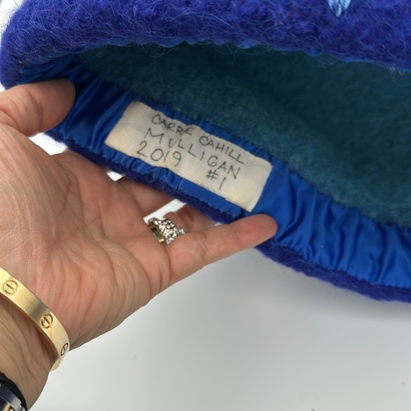 Carrie Cahill Mulligan Handmade felted wool/apalaca Dragonfly hat - Picture 5 of 7